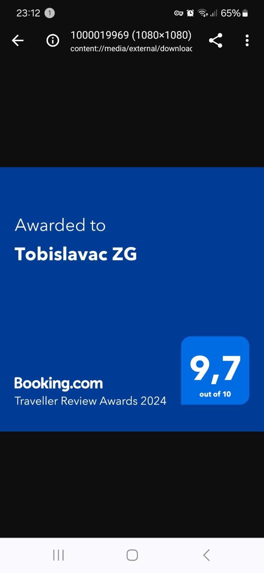 Tobislavac Zg Leilighet Zagreb Eksteriør bilde